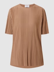 T-shirt met plissévouwen  van CATWALK JUNKIE Bruin - 42