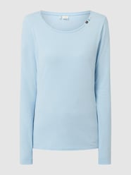Longsleeve aus Bio-Baumwolle Modell 'Florah' von Ragwear Blau - 34