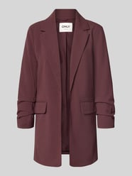 Regular Fit Longblazer mit 3/4-Arm Modell 'KALINA' von ONLY Bordeaux - 11