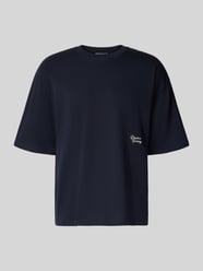 T-Shirt mit Stitching und Rundhalsausschnitt von REVIEW - 34