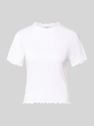 T-shirt o kroju slim fit z mieszanki bawełny model 'NORA' od Pepe Jeans - 17