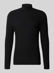Rollkragenpullover aus Viskose-Mix in Ripp-Optik von Antony Morato - 32