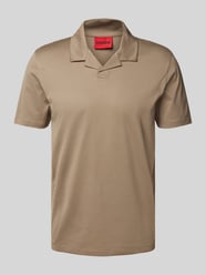 Koszulka polo z dekoltem w serek model ‘Dimerspolo’ od HUGO - 19