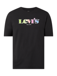 Relaxed Fit T-Shirt mit Logo-Print von Levi's® Schwarz - 18