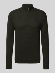 Gebreide pullover met opstaande kraag van Superdry Groen - 5