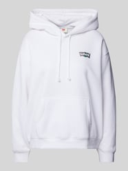 Hoodie mit Label-Print von Levi's® Weiß - 1