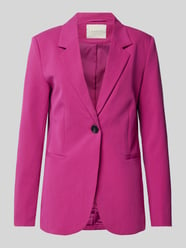 Blazer mit Leistentaschen Modell 'SAKURA' von Kaffe Pink - 38