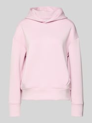 Regular fit HOODIE van Viscosemix met Steekzakken van Fynch-Hatton Fuchsia - 30