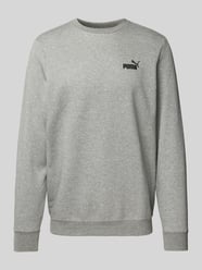 Sweatshirt mit Label-Stitching von PUMA PERFORMANCE Grau - 39