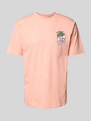 T-shirt met motief- en labelprint, model 'Peach Paradise' van BOARDIES - 16