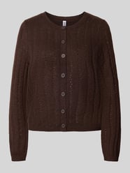Regular Fit Strickjacke mit Rundhalsausschnitt Modell 'ADA' von PIECES - 45