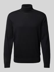 Gebreide pullover met coltrui, model 'GAARDO' van Armedangels - 5