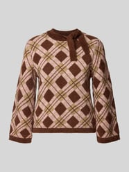 Strickpullover mit 3/4-Arm von MORE & MORE - 33