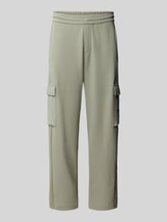 Spodnie dresowe z kieszeniami cargo od EA7 Emporio Armani - 15