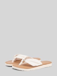 Teenslippers met logo-applicatie van Tommy Hilfiger - 1