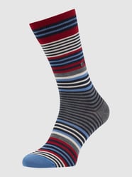 Socken mit Label-Detail von Burlington Rot - 12