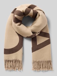 Schal mit Viskose-Anteil von COMMA Beige - 18
