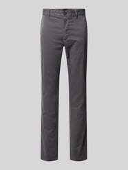 Chinosy o kroju slim fit z wpuszczanymi kieszeniami w stylu francuskim od BOSS Orange - 33