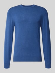 Strickpullover mit geripptem Rundhalsausschnitt von MCNEAL - 44