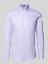 Koszula o kroju slim fit z fakturą od Jake*s - 12