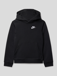 Hoodie mit Label-Stitching von Nike Schwarz - 40