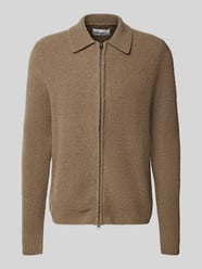 Cardigan mit Zweiwege-Reißverschluss Modell 'Andy' von Wood Wood - 42