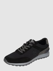 Sneaker mit Logo-Details  von bugatti Schwarz - 35