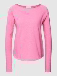 Longsleeve mit U-Boot-Ausschnitt von Rich & Royal Pink - 5