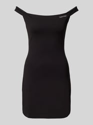 Off schouder-jurk met labelstitching van Calvin Klein Jeans - 15