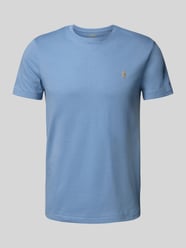 Custom slim fit T-shirt met labelstitching van Polo Ralph Lauren - 24