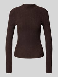 Slim Fit Rollkragenpullover mit Glitzergarn Modell 'Isabel' von GUESS - 37
