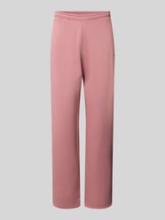 Loose fit sweatpants met zijzakken van REVIEW Fuchsia - 1