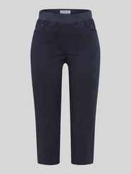slim fit capribroek van katoenmix van Raphaela By Brax - 12