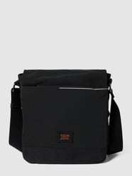 Umhängetasche mit Label-Patch Modell 'CITY' von camel active Schwarz - 4