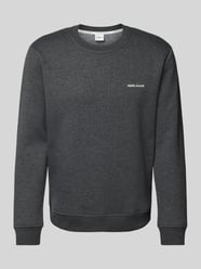 Sweatshirt mit Label-Stitching Modell 'DAMIAN' von Pepe Jeans Schwarz - 1