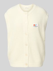 Kamizelka z imitacji dzianiny od American Vintage - 7