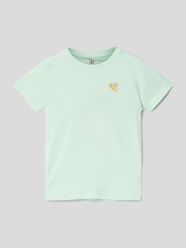 T-shirt met motiefprint van Only Groen - 1