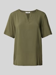 Regular Fit Blusenshirt mit V-Ausschnitt von Christian Berg Woman - 22