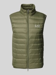 Bodywarmer met vulling van dons en veren van EA7 Emporio Armani Groen - 24