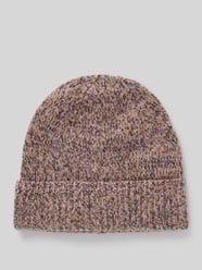 Wollen muts in gebreide look van Christian Berg Woman Fuchsia - 5