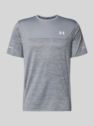 Bluzka funkcyjna z logo i okrągłym dekoltem od Under Armour - 13
