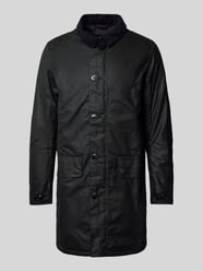 Regular fit gewaxt jack van puur katoen, model 'MAC' van Barbour - 24