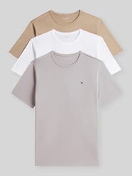 regular fit T-shirts in set van 3 van Tommy Hilfiger Beige - 31