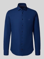 Slim Fit Business-Hemd mit Knopfleiste von Tommy Hilfiger Tailored - 1