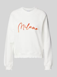 Sweatshirt met statement-opschrift van Rich & Royal - 40