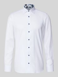 Slim Fit Freizeithemd mit Kentkragen von OLYMP Level 5 - 7