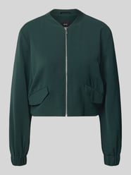 Jacke mit Reißverschluss und Pattentaschen von zero - 30
