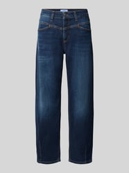 Regular Fit Barrel Jeans mit Bundfalten Modell 'ELIN' von CAMBIO - 3