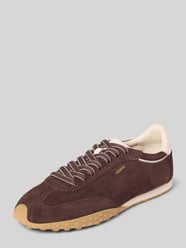 Sneaker aus echtem Leder mit Logo-Detail Modell 'Bridge' von HOFF - 43