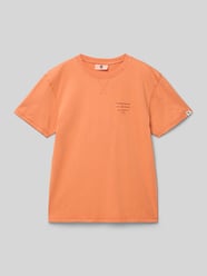 T-Shirt mit Statement-Print und Rundhalsausschnitt von Garcia Orange - 10